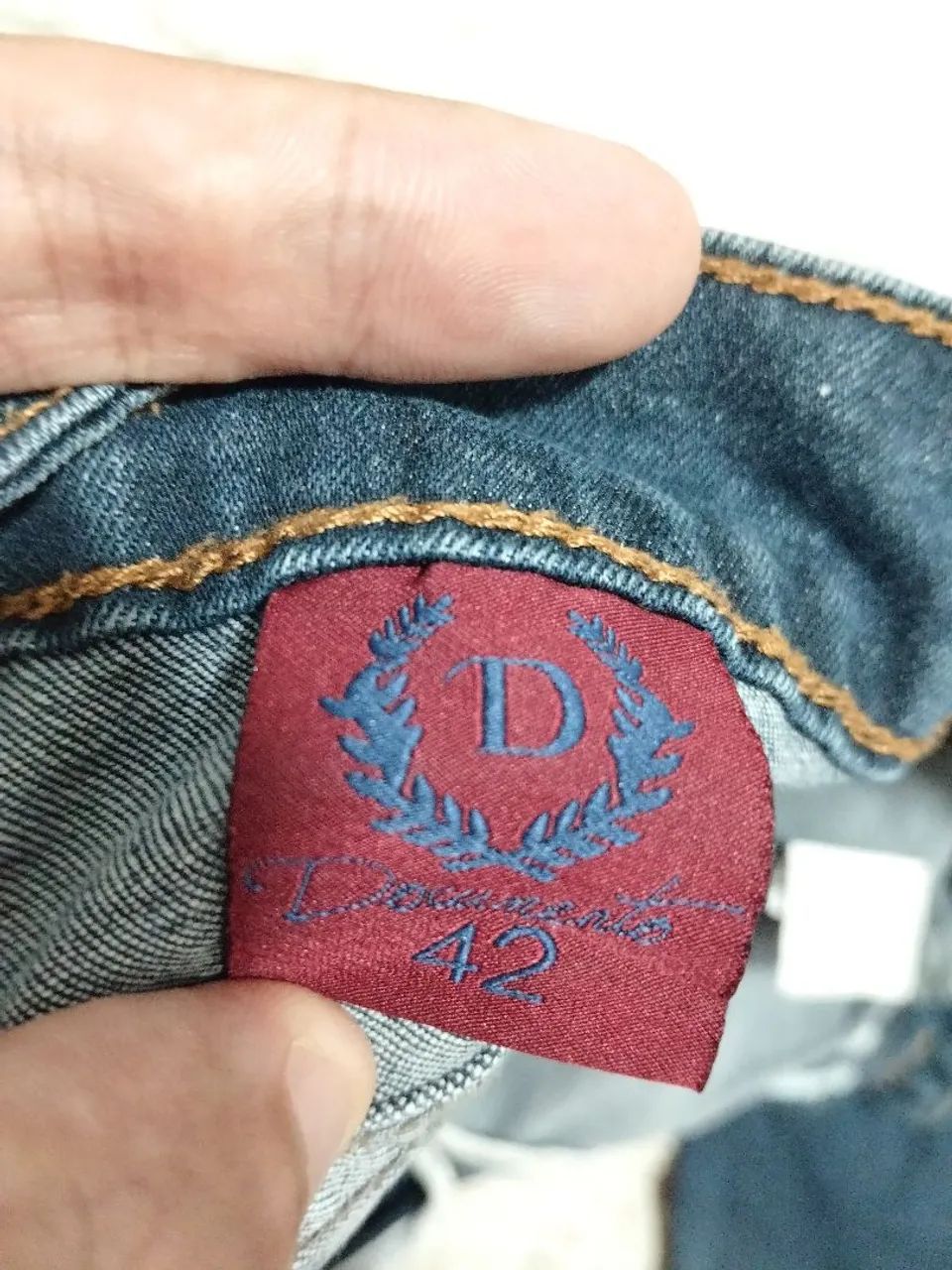 Calça jeans documento  - Foto 3