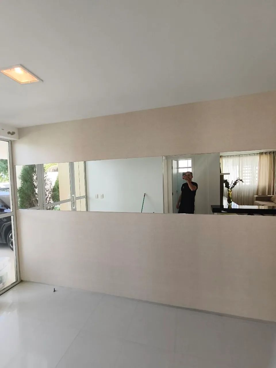 Revestimento autovinil em parede