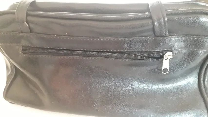 Bolsa feminina Astro cor preta usada mas conservada - Foto 4