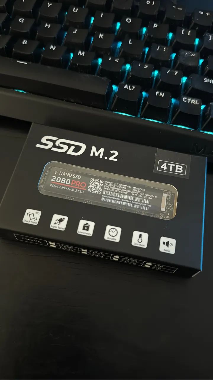 SSD 4TB GENÉRICO - funcionando 