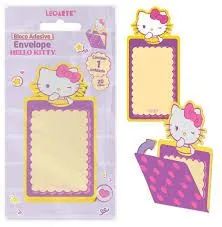 Bloco Envelope Hello Kit  20 Folhas
