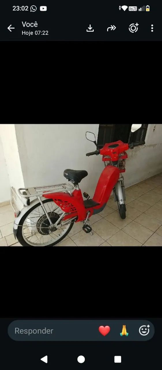 Bicicleta elétrica 4500
