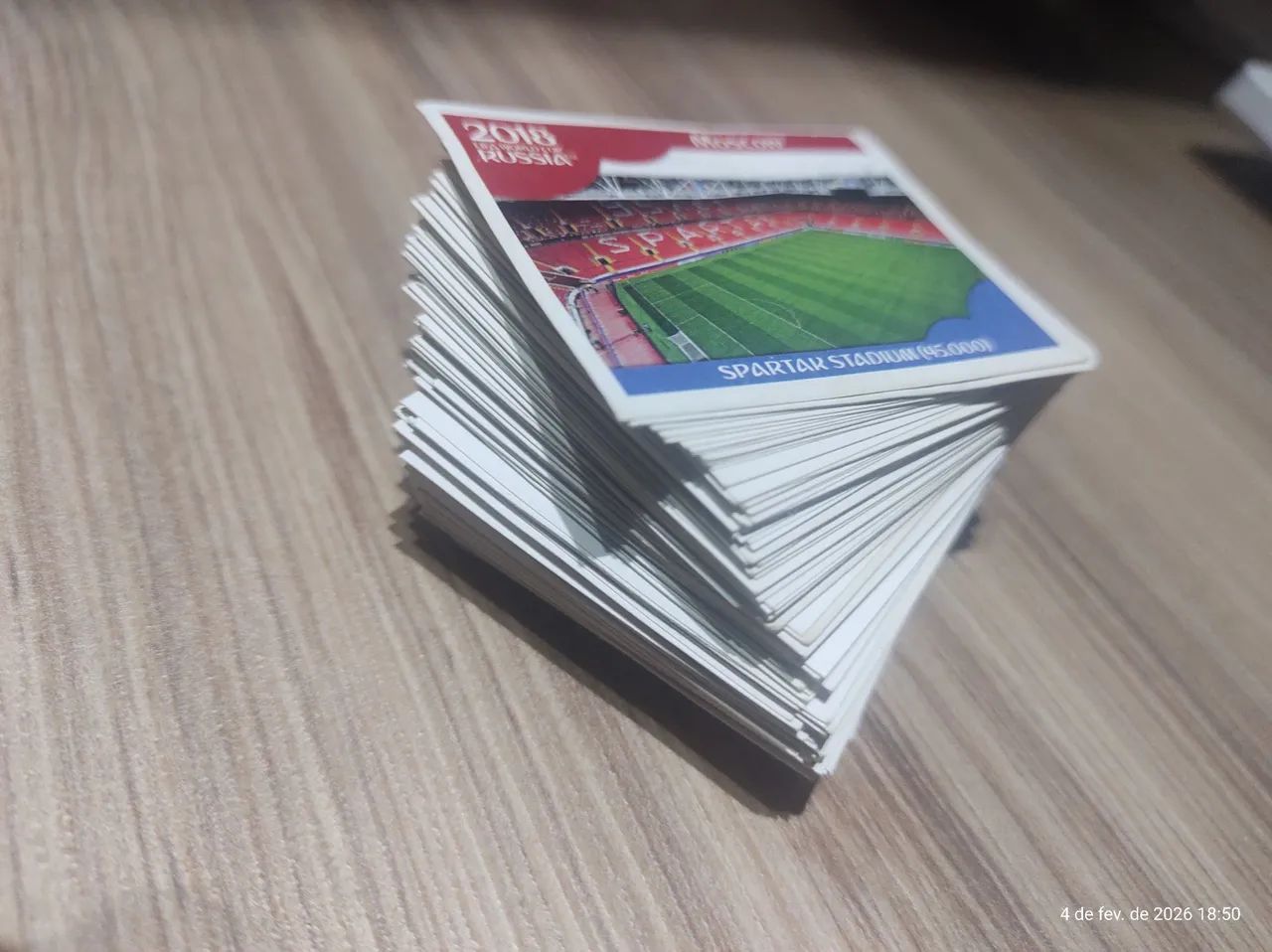 Lote Figurinhas copa 2018 - novas originais 