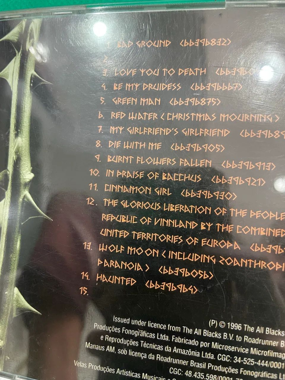 CD Type O Negative - October Rust (Original) Importado!! - Foto 4