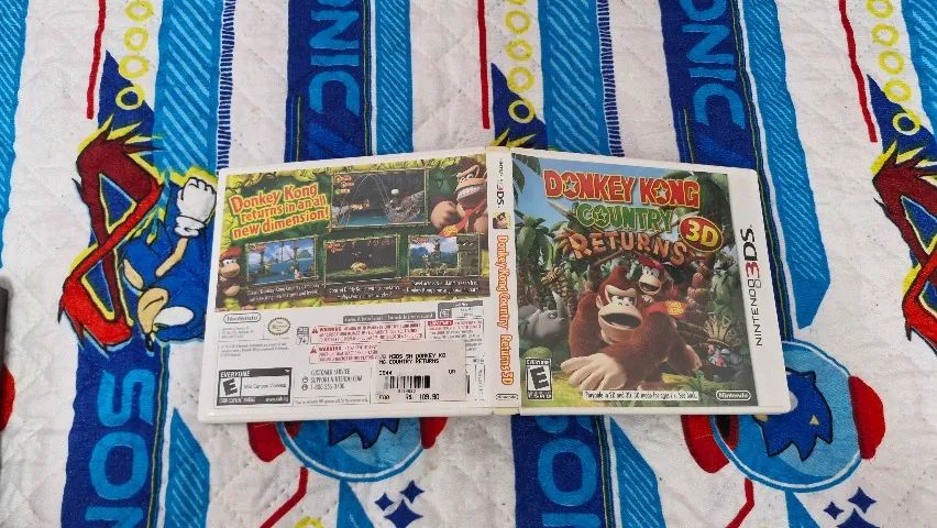 DONKEY KONG COUNTRY RETURNS 3D - NINTENDO 3DS
