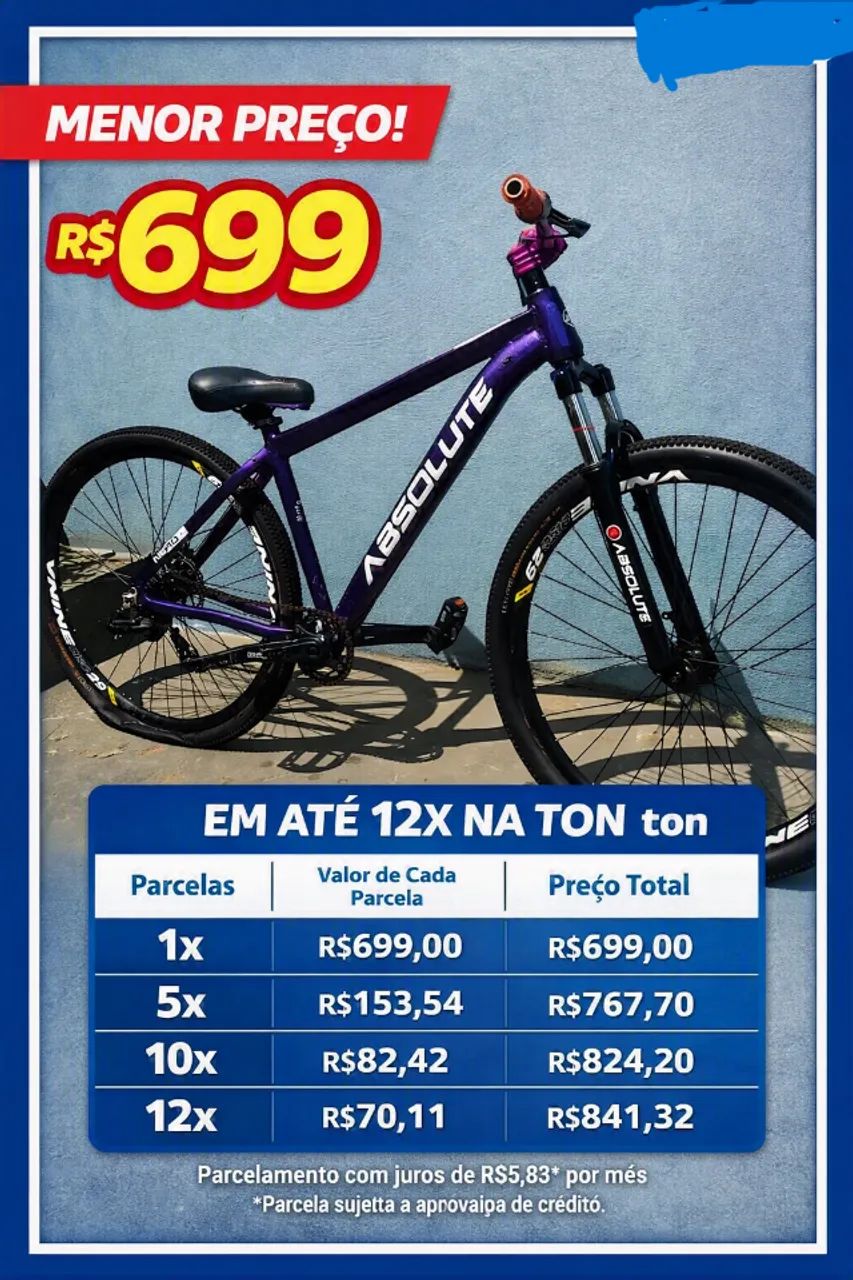 Bike / Bicicleta NERO 5  ABSOLUTE