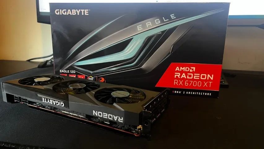 Placa de Vídeo RX 6700 XT Gigabyte Eagle 12GB GDDR6 - Foto 5