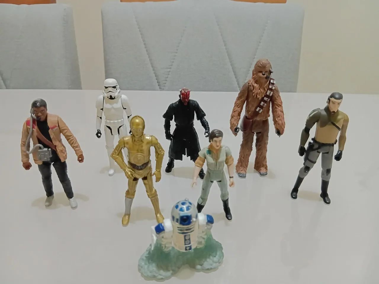 Kit 8 bonecos star wars originais hasbro - Foto 4