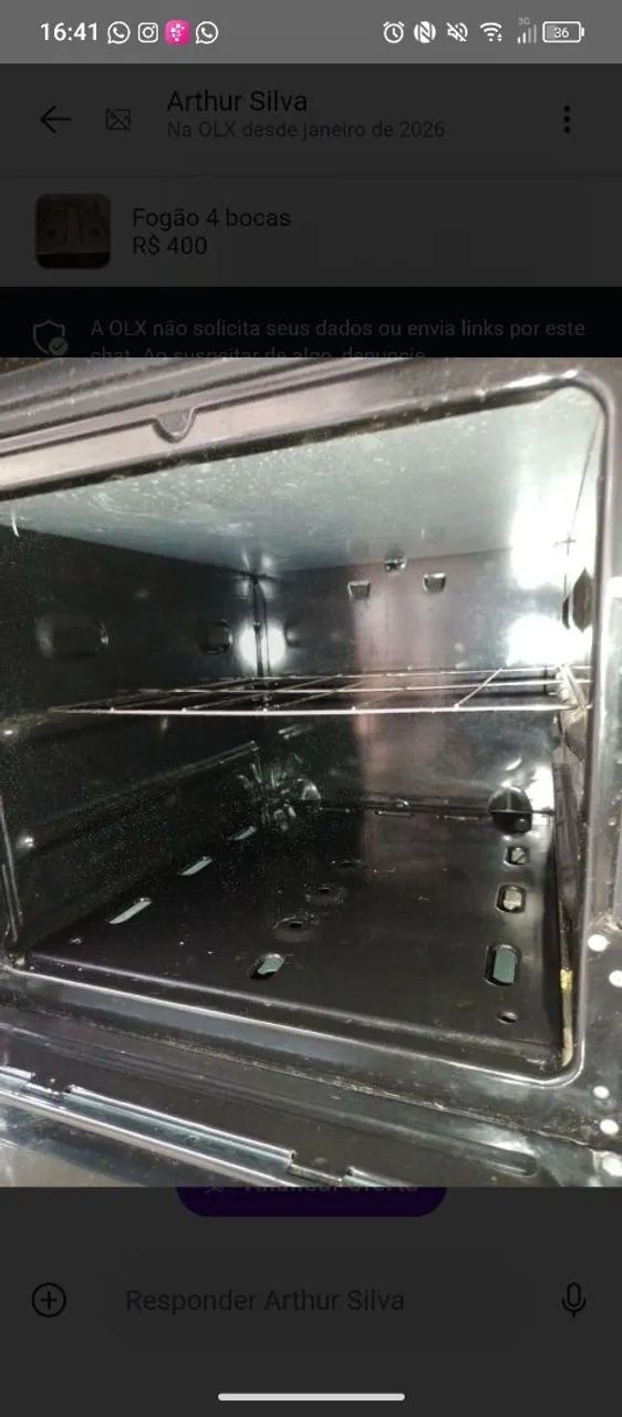 Fogão 4 bocas - Foto 3