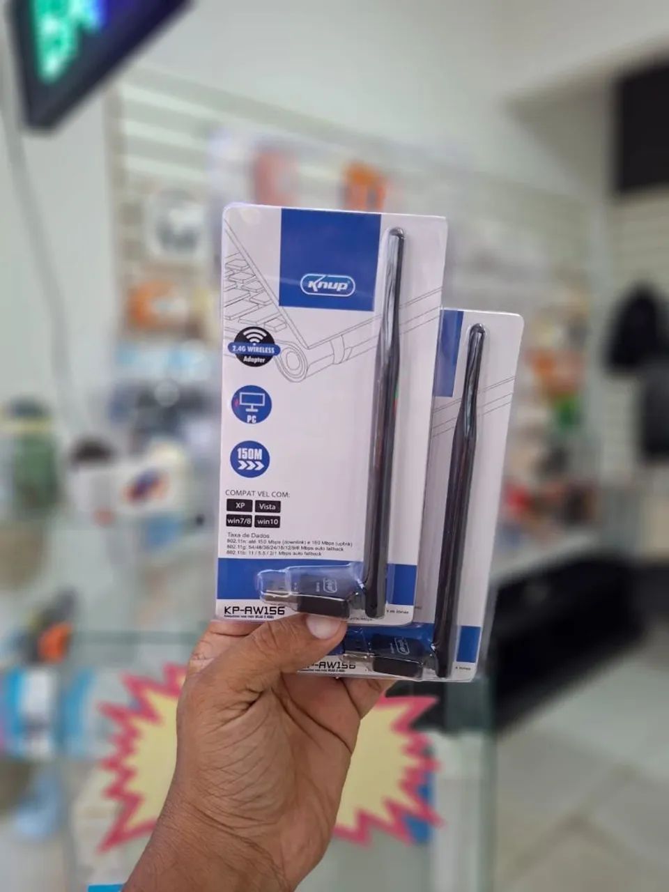 Adaptador wifi para pc USB - entrega em slz e região 