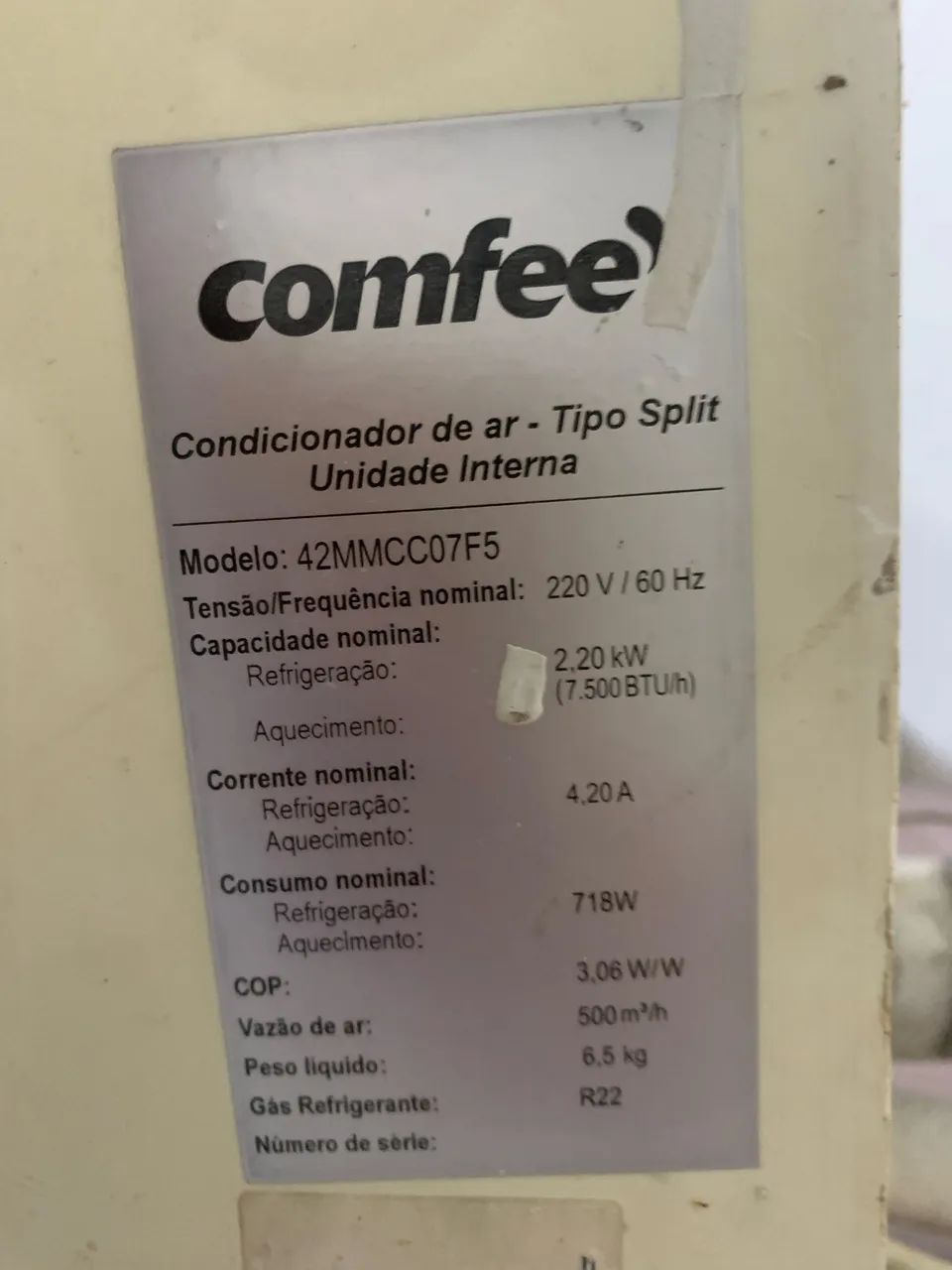 Ar condicionado 7mil BTU - Foto 3