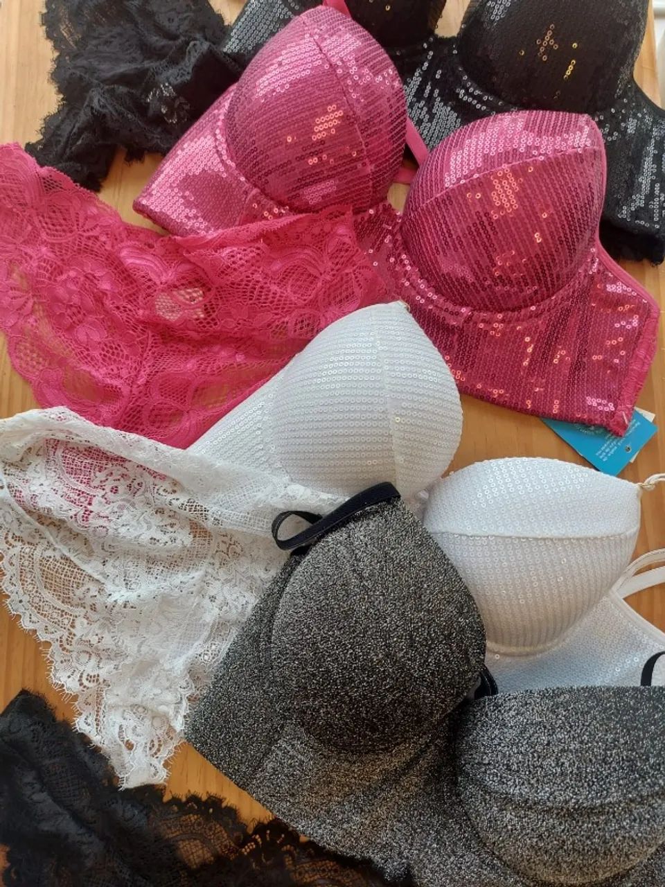 Oportunidade: Lingeries em Lote com Preço Especial.