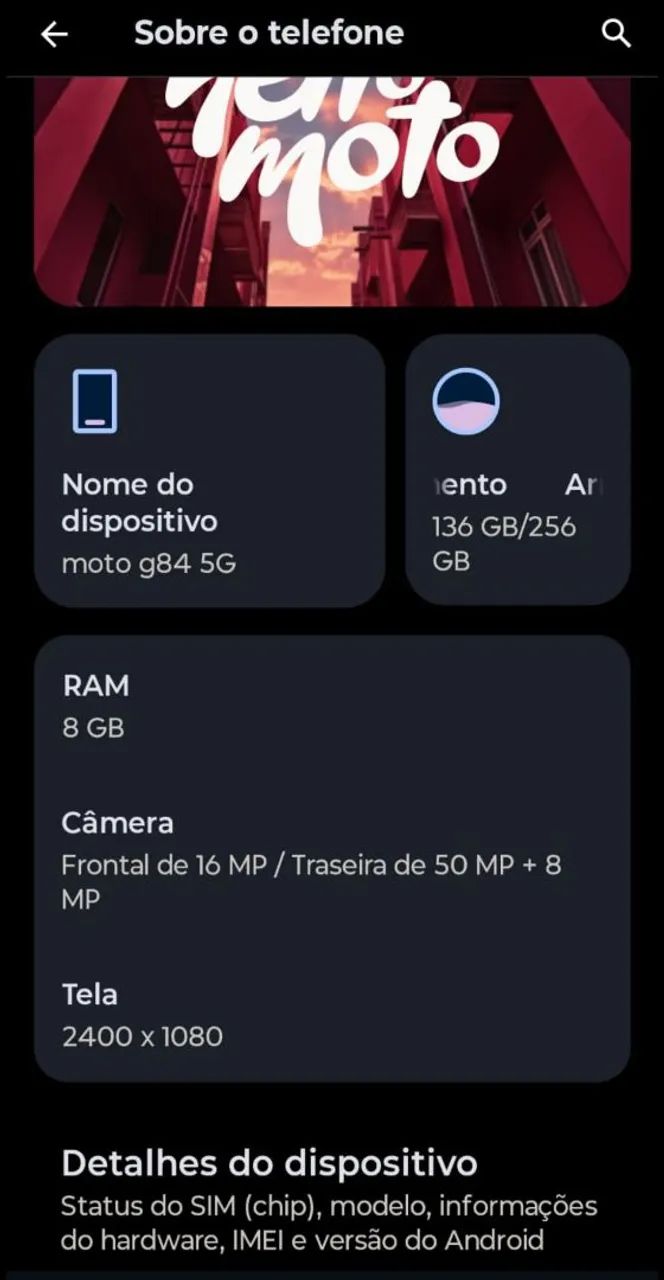 MOTOROLA MOTO G84 5G