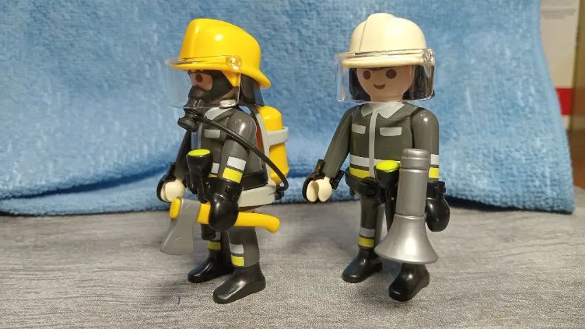 PLAYMOBIL BOMBEIRO E O CHEFE - COLECIONE. - Foto 5