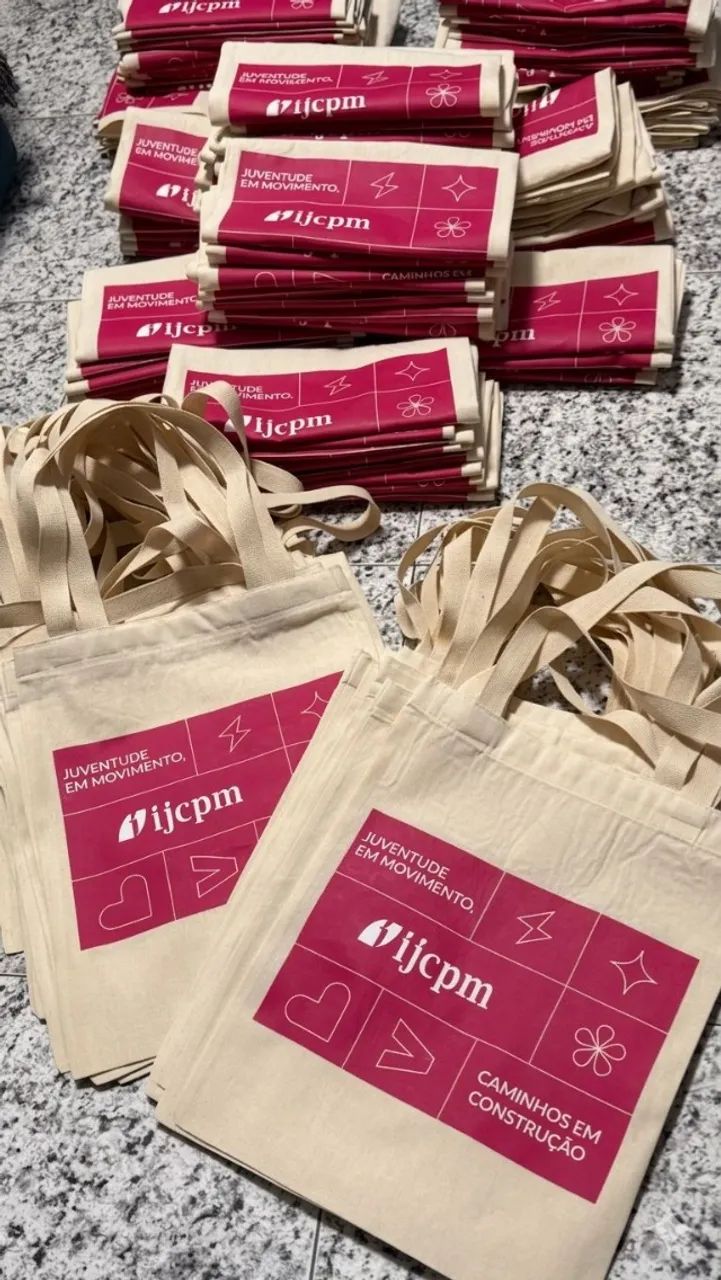 ECOBAG DE ALGODÃO CRU PERSONALIZADA - Foto 4
