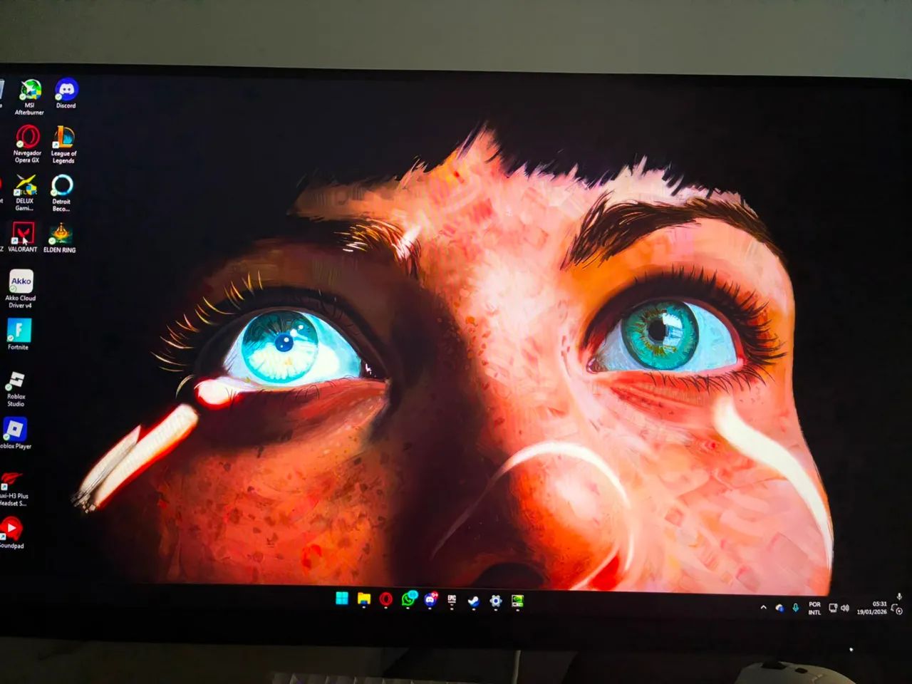 Aoc 27G4 27? 180HZ PAINEL IPS 0.5MS + Braço Articulado