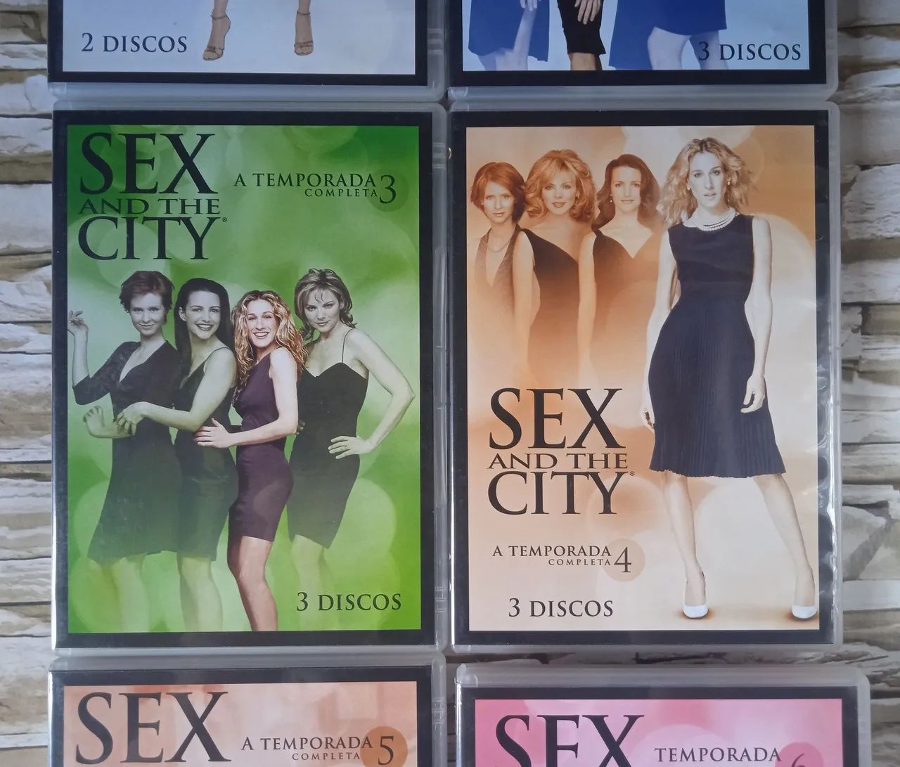 DVD Box Sex and City - Todas as temporadas Completa. - CDs, DVDs