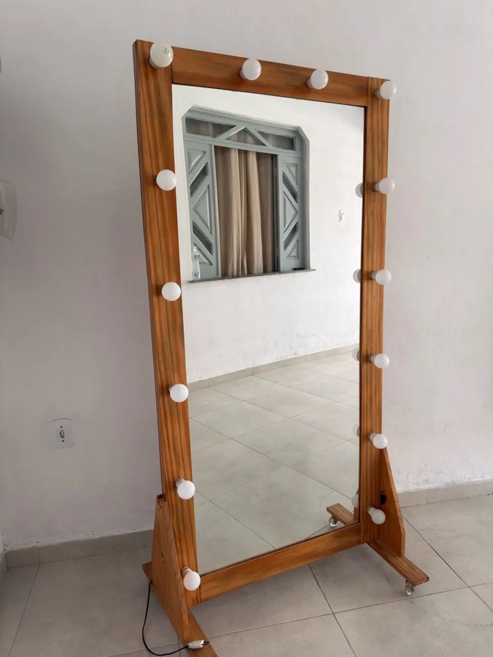 Espelho Camarim com rodinha - Foto 3