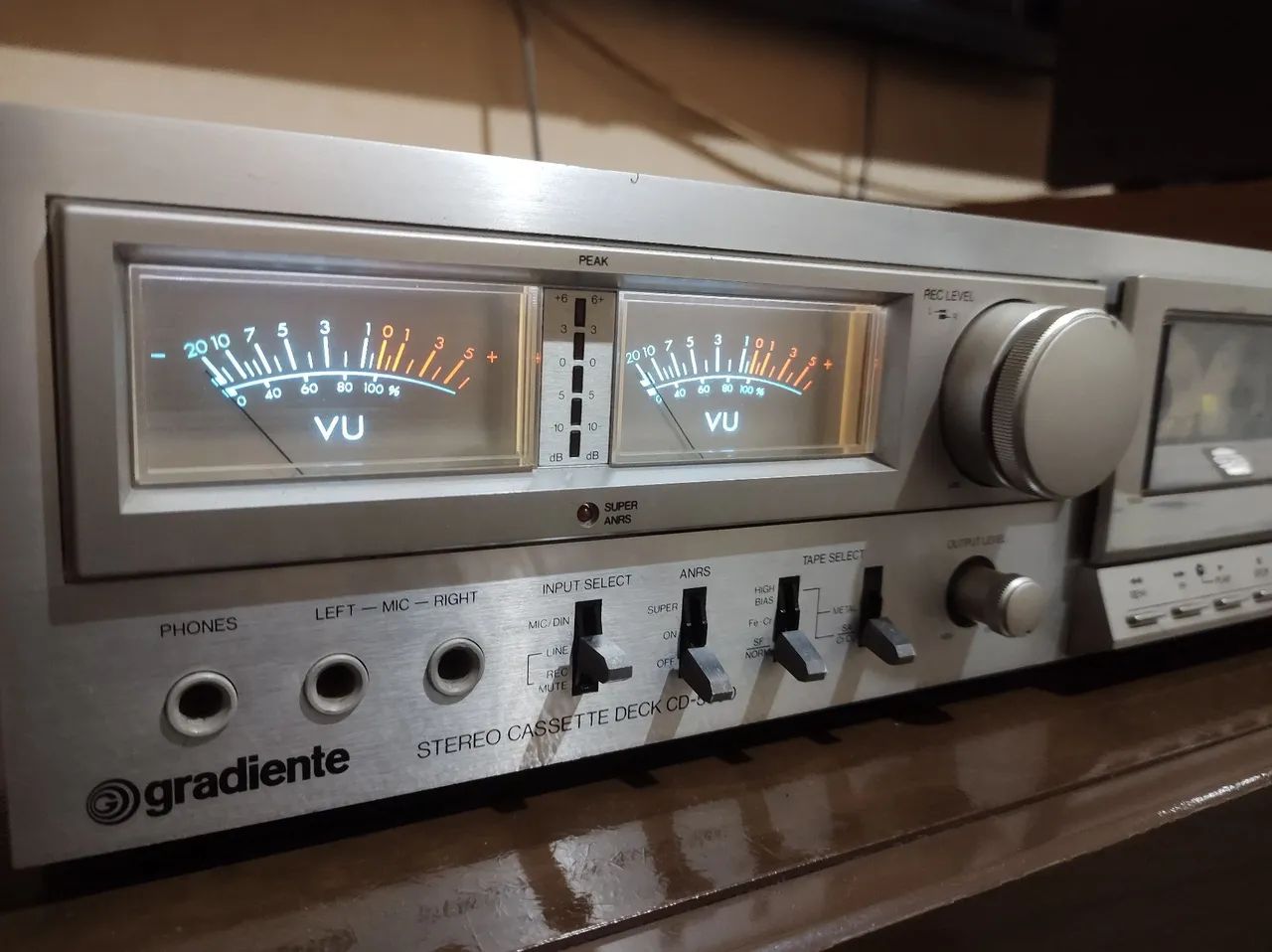 Tape deck gradiente cd 5500 , leia a descrição com atenção !