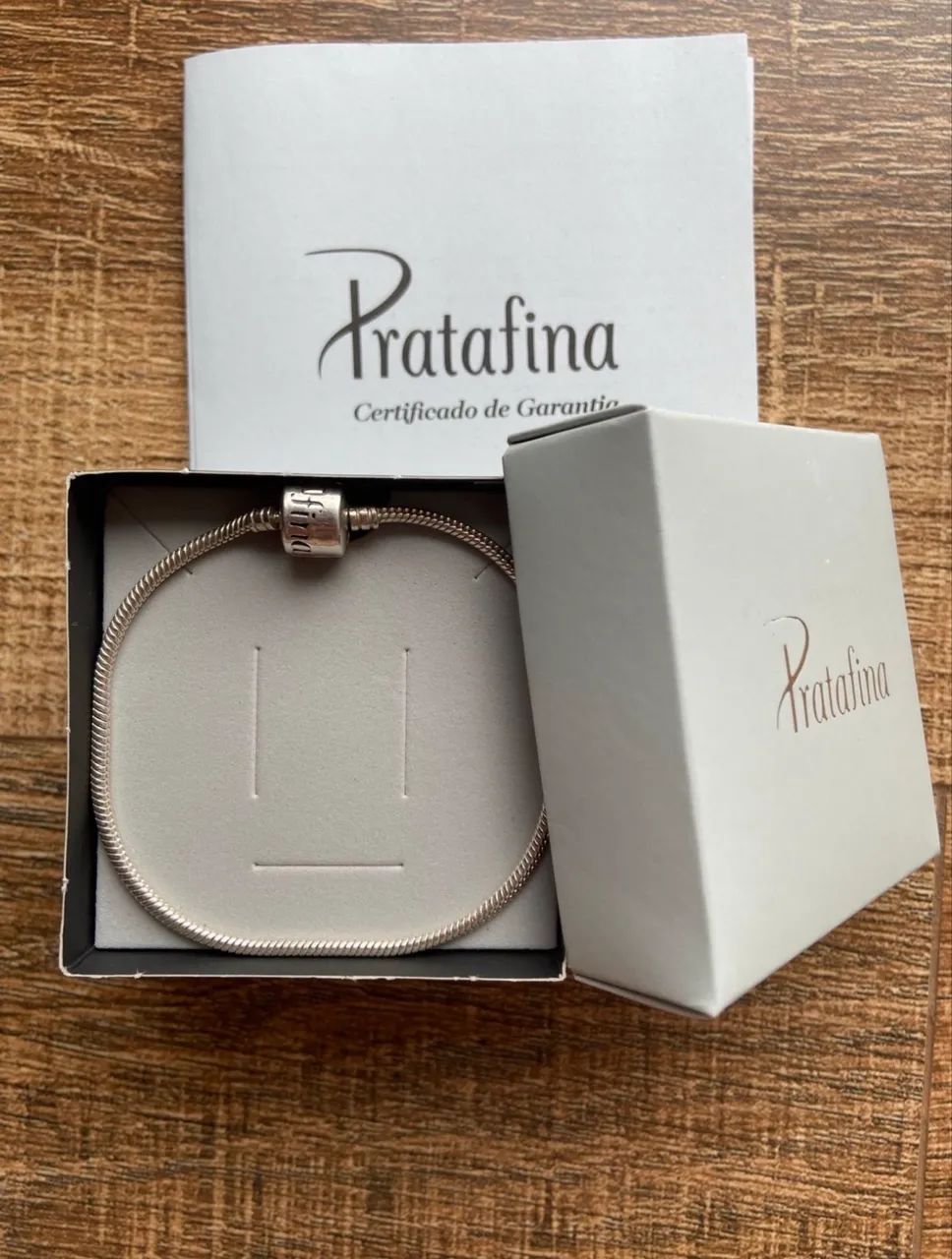 pulseira de berloques, prata fina  - Foto 2