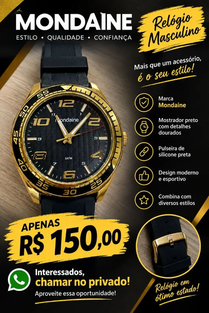 RELÓGIO MONDAINE