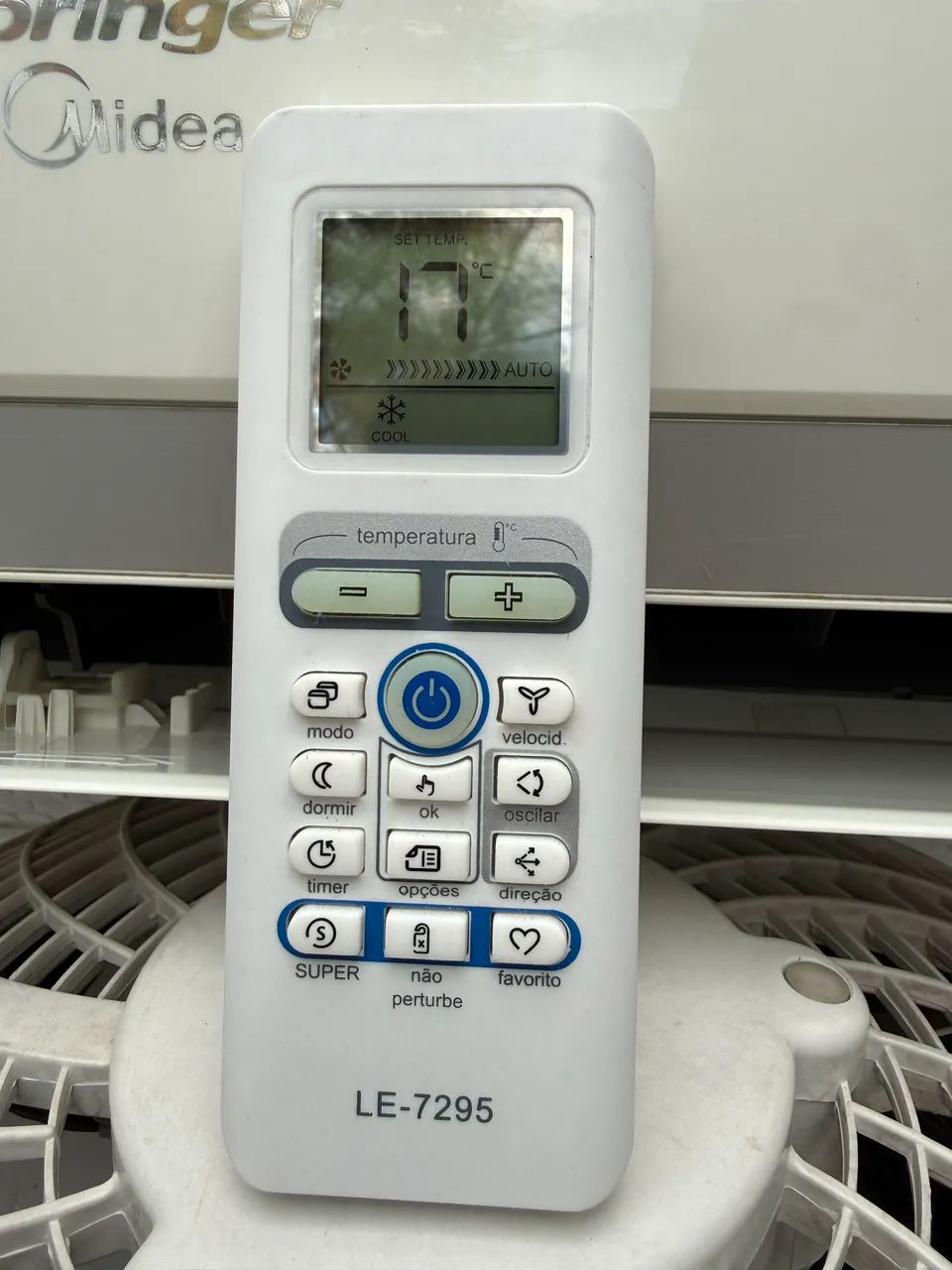 Ar-Condicionado Springer Midea 9.000 BTUs Quente/Frio 220v COMPLETO E ECONÔMICO!! - Foto 5