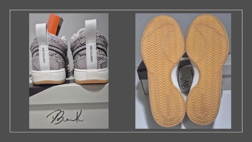 Tênis Nike Book 1 LEA Masculino - Light Orewood Brown - Nº 42
