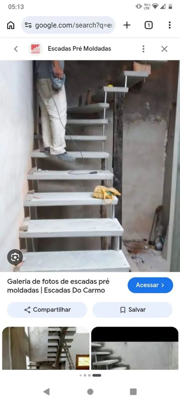 Preciso deste serviço escada pré moldada / BAIRRO SALGADO FILHO 