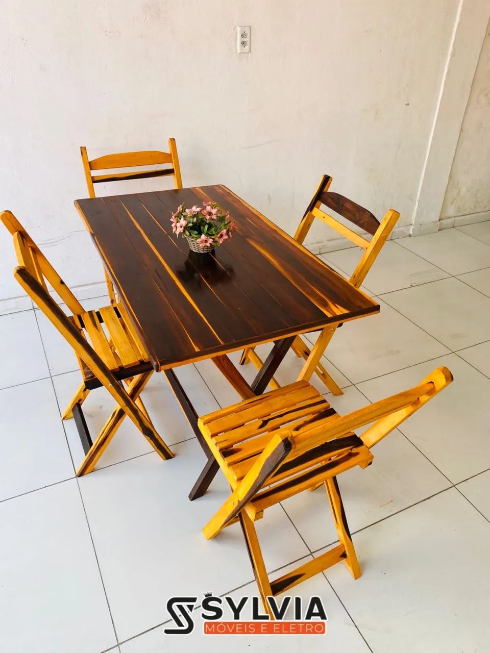 Conjuntos de mesas dobrável  - Foto 4