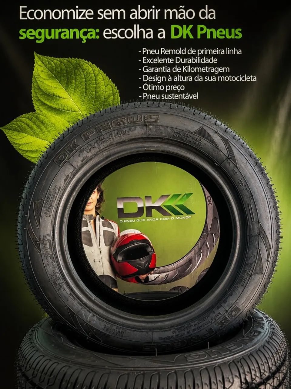 PNEU ARO 15-   195/55/15- com garantia 