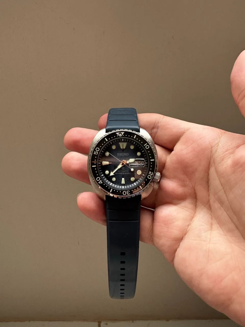 Relógio Seiko SRPF77 Seminovo - Prospex King Turtle Save the Ocean
