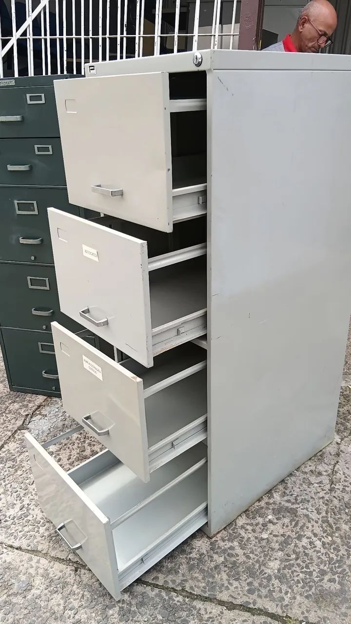 Arquivo De Aço Conservado  - Foto 4