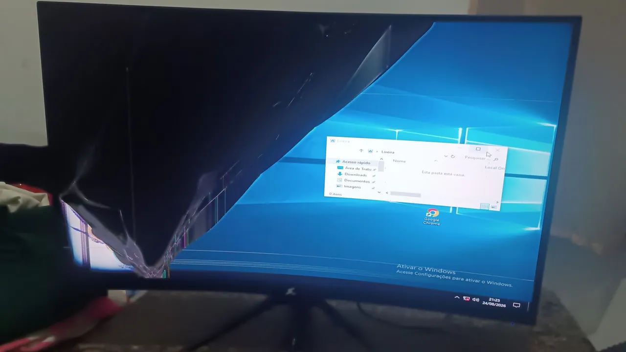 Vendo ou troco monitor super frame27 polegadas  - Foto 2