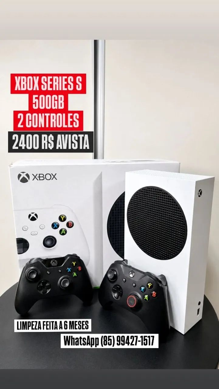 XBOX SERIES S + 2 CONTROLES 