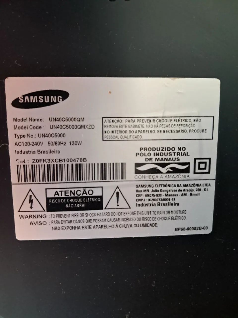 02 Tvs com DEFEITOS R$100 - Foto 3