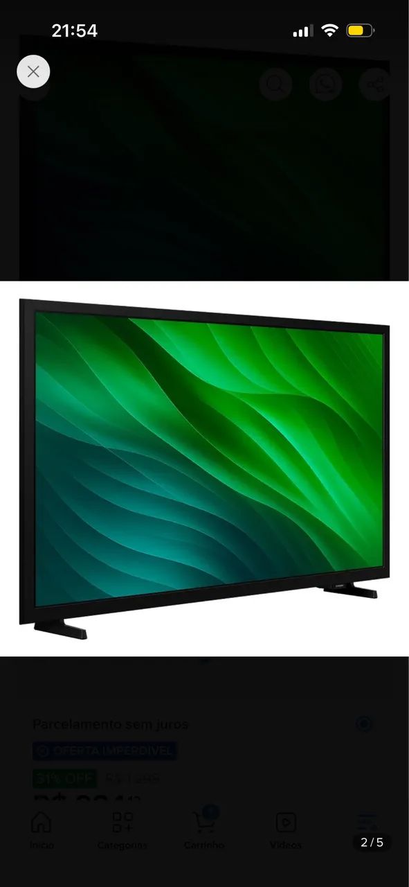 Smart TV Samsung 32? (LACRADA)
