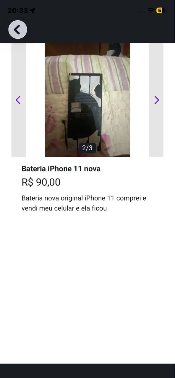 Bateria de iPhone 11 - Foto 2
