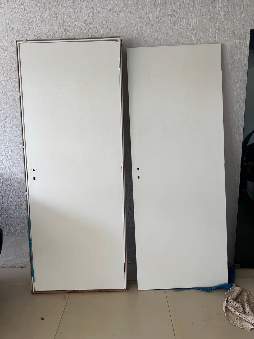 Porta branca pvc 80cm