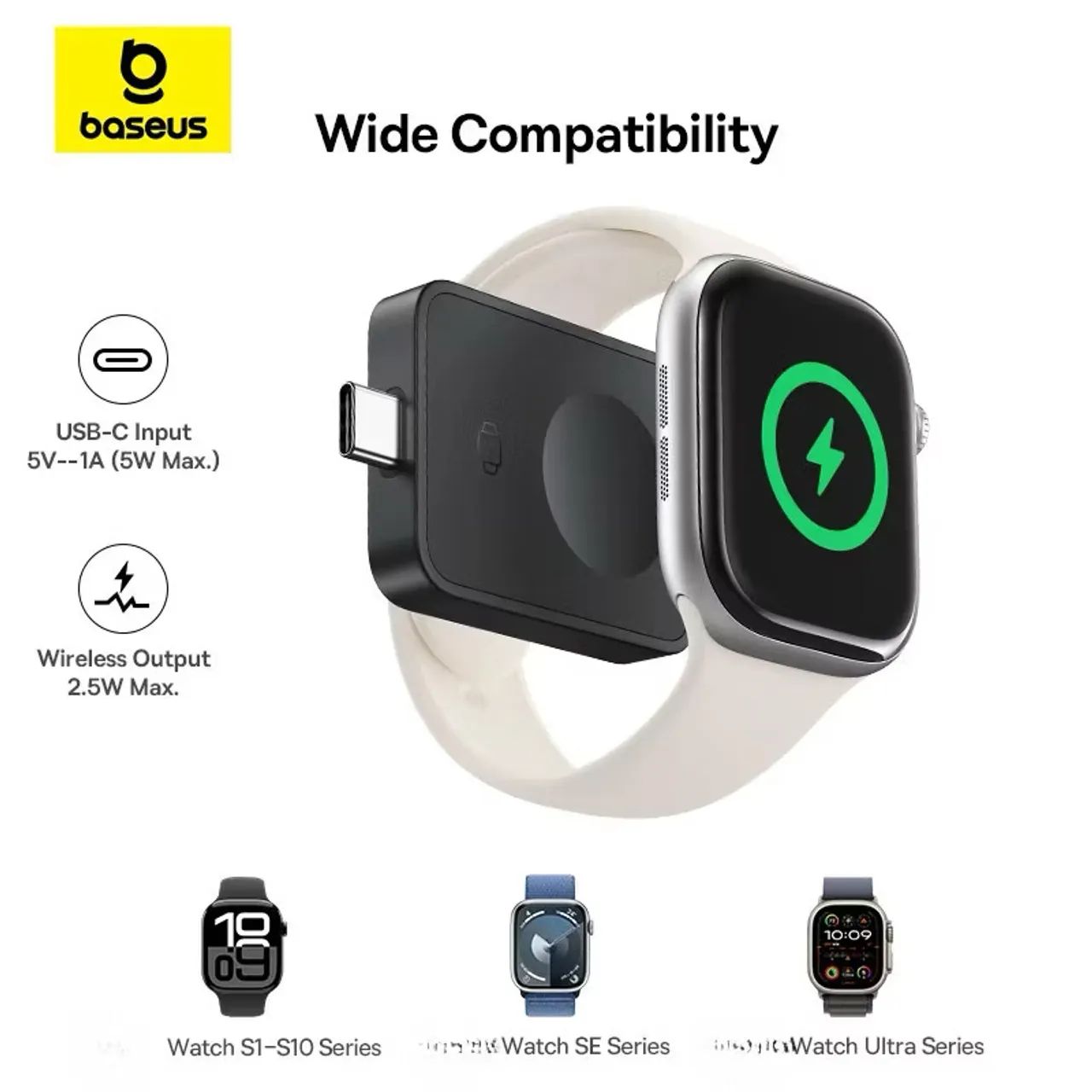 Carregador Baseus MagPro para Apple Watch - Foto 4