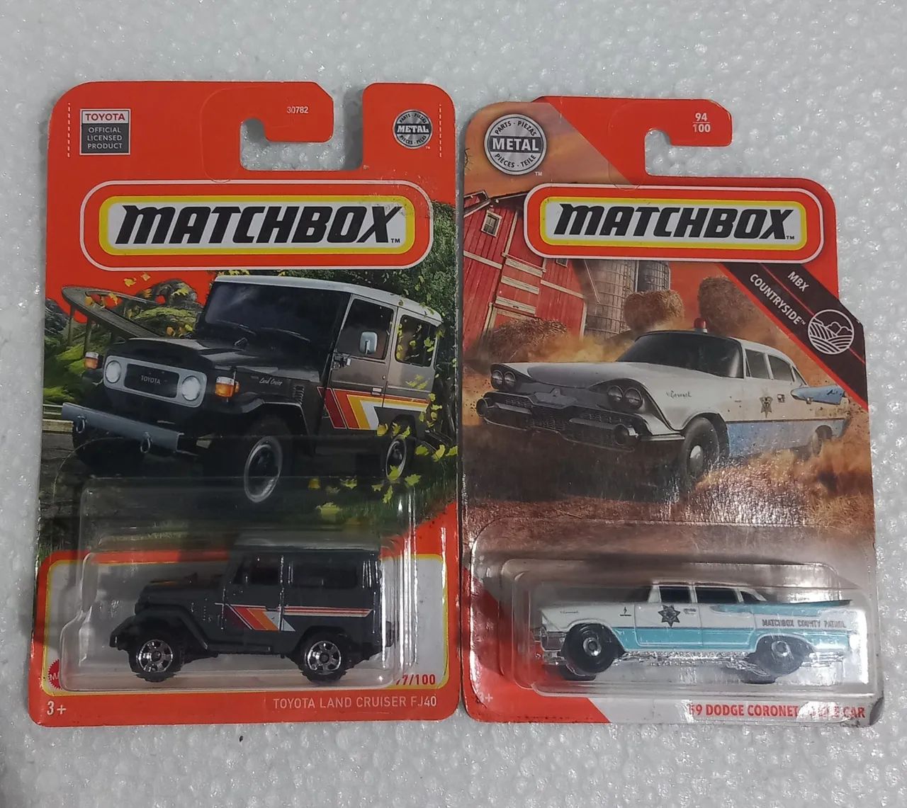 Dupla Miniaturas Matchbox 