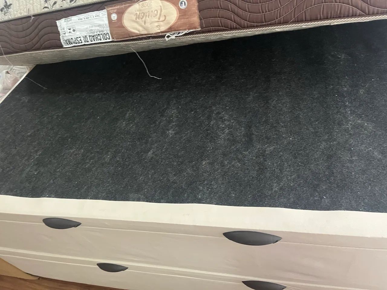 Cama solteiro, com box baú e colchão - Foto 5