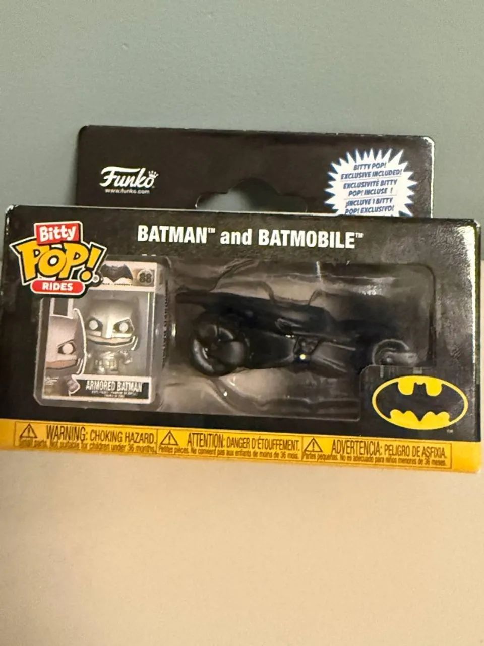 Bitty POP (rides) BATMAN e BATMÓVEL - Foto 5
