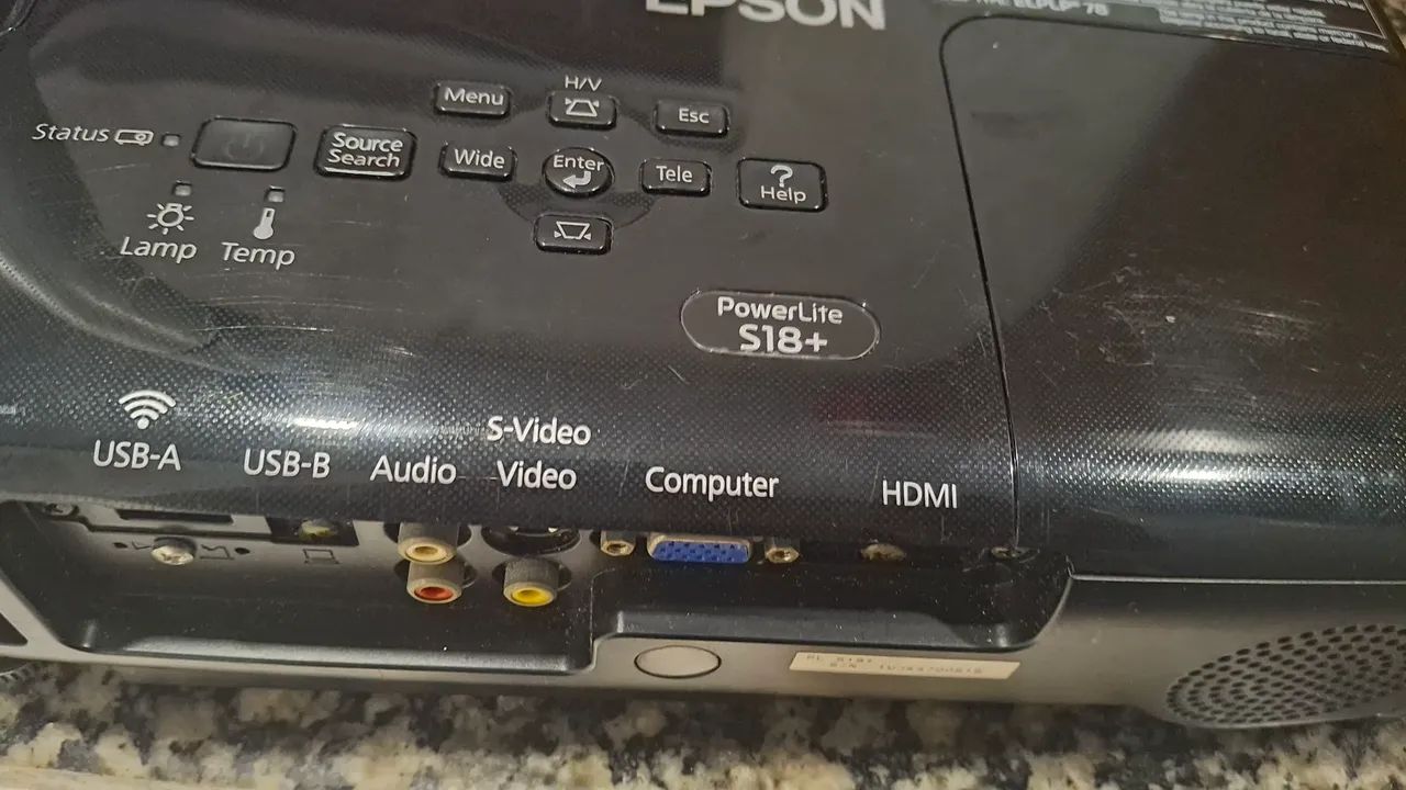 PROJETOR EPSON POWERLITE S+18