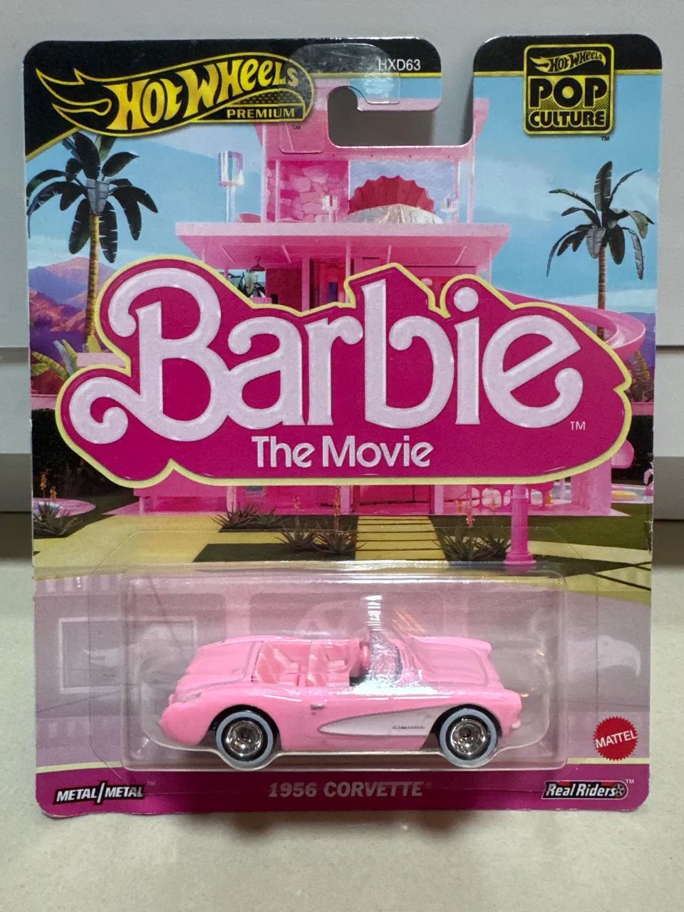Hot wheels corvette Barbie premium 