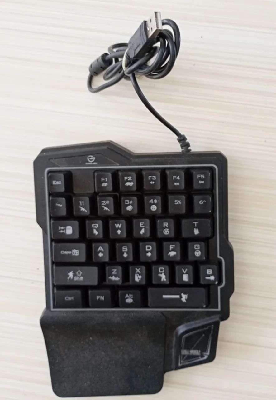 Teclado para jogar, para uma mão. - Foto 2