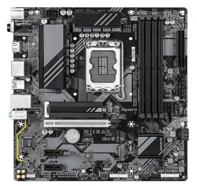 PLACA MÃE GIGABYTE B760M DS3H  (13a geracao) - DDR5 - Foto 2