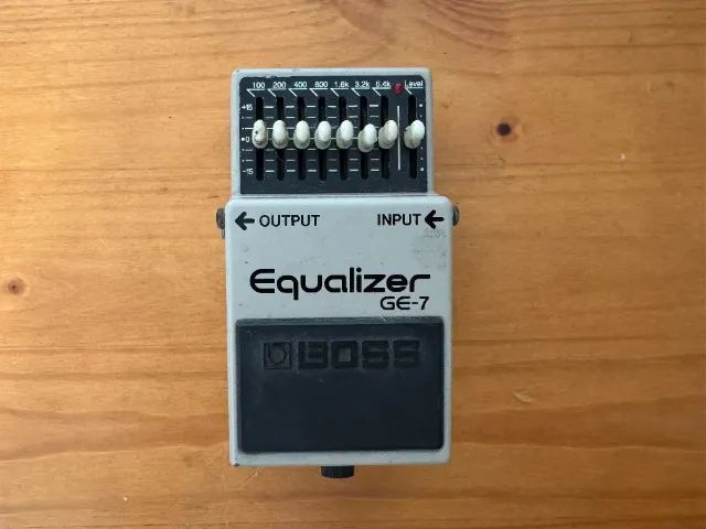 Pedal Boss GE-7 Equalizer - Funcionando 100%