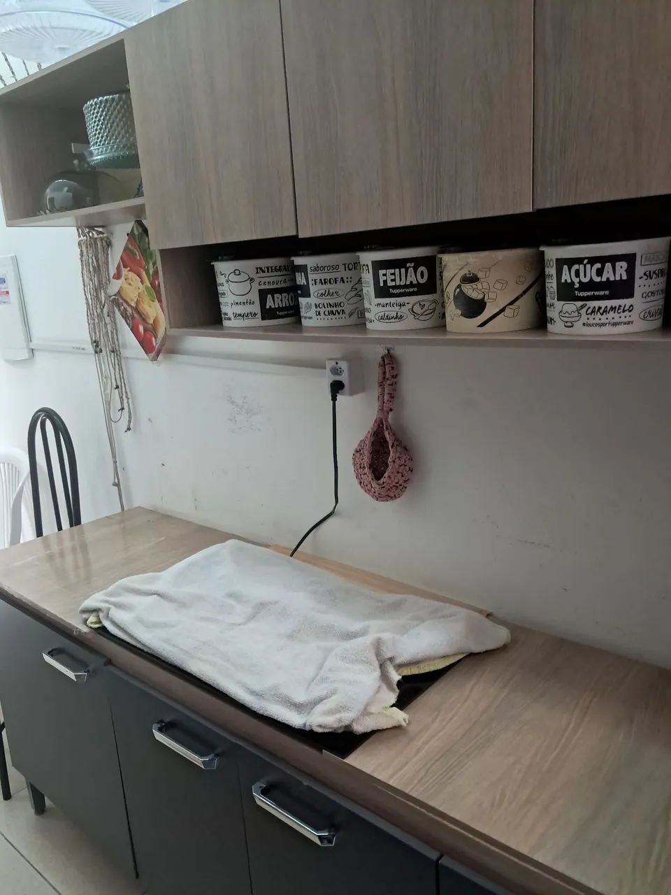 Armário de cozinha com espaço para cooktop - Foto 5