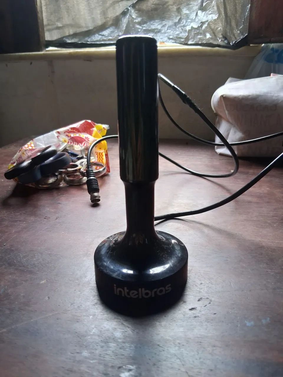 Antena portátil intelbras para TV sinal digital  - Foto 4