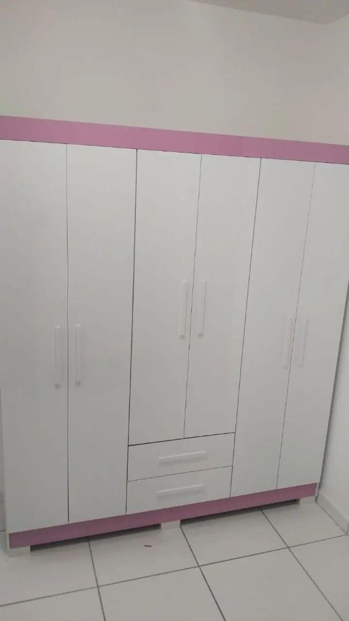 Guarda roupa casal 6 portas 